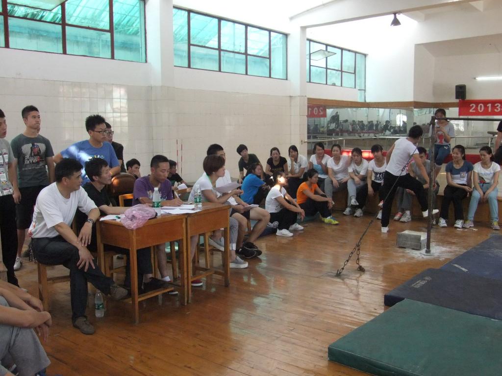 体育学院2013年体操教学比赛圆满结束